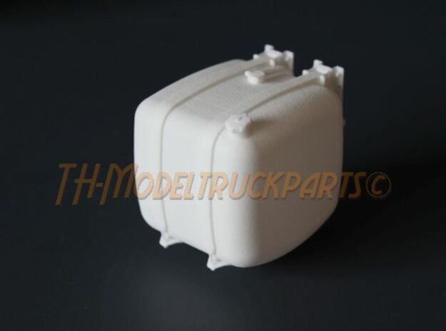 THM 00.3102-050-L Fuel tank Tamiya Actros in White Processed Versatile Plastic