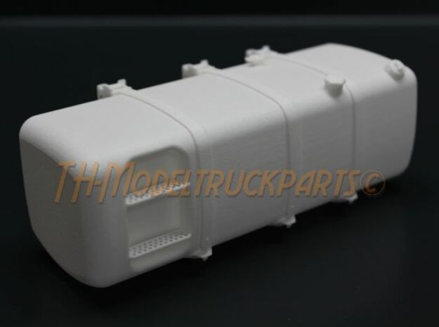 THM 00.3123-150 Fuel tank Tamiya Actros in White Processed Versatile Plastic