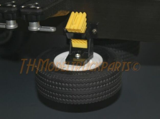 THM 04.8080 Spare wheel Tamiya trailer in White Processed Versatile Plastic