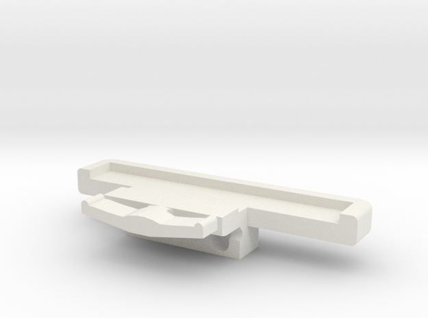 ceramic razor blade wedge HP super narrow in White Natural Versatile Plastic