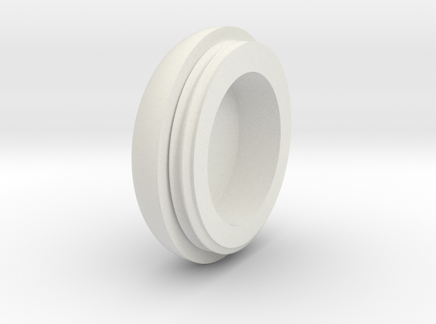 03.02.03.08 Sensor Cover Lid in White Natural Versatile Plastic