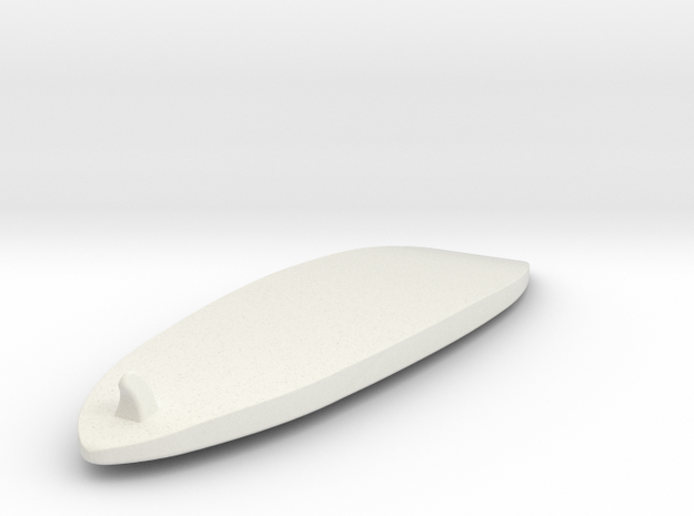surf board 3 in White Natural Versatile Plastic
