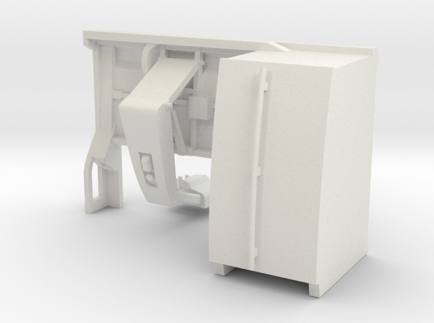  1/64 Milking Robot RH-4 in White Premium Versatile Plastic
