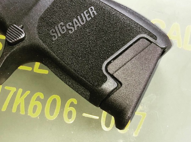 .45 Subcompact Pinky Extension for SIG P320sc in Black PA12
