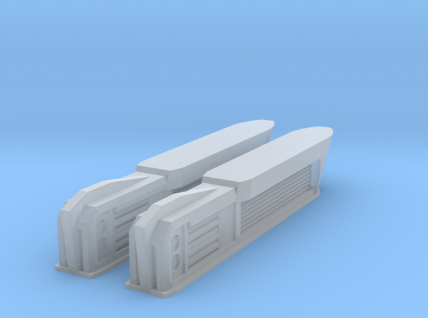 1000 PEA NiteFlyer Nacelles in Smooth Fine Detail Plastic