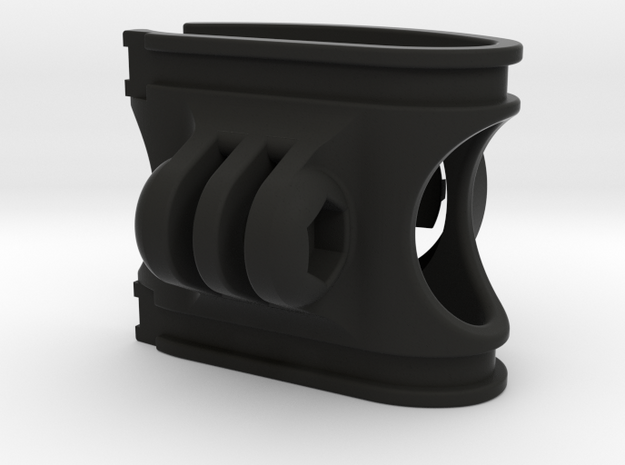 Speed Concept Garmin Mount with GoPro in Black Natural Versatile Plastic