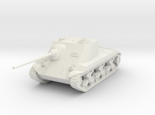 1/72 T25 AT SPG in White Natural Versatile Plastic