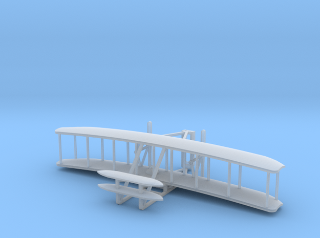 Wright Flyer - Zscale in Smooth Fine Detail Plastic