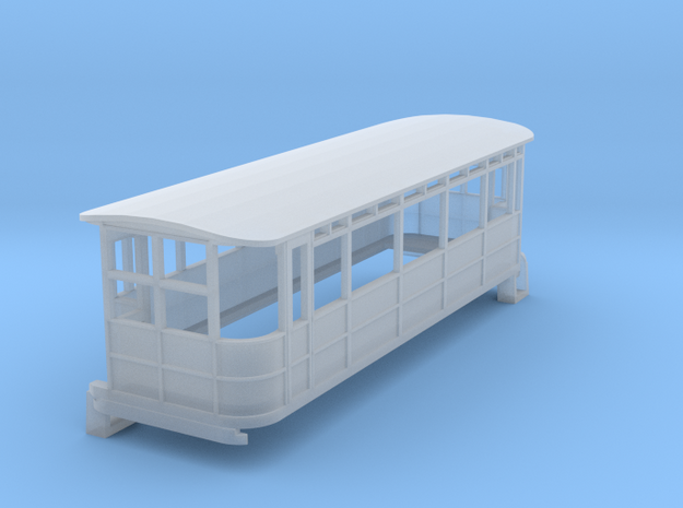 o-148fs-dublin-blessington-drewry-railcar in Smooth Fine Detail Plastic