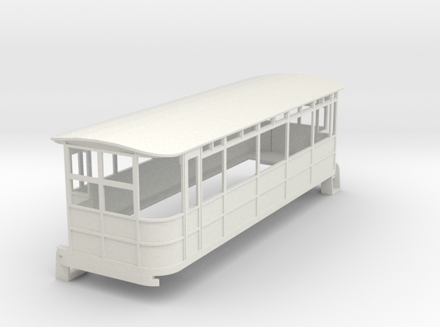 o-50-dublin-blessington-drewry-railcar in White Natural Versatile Plastic