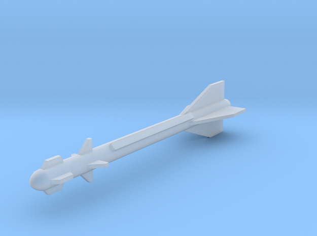 1:12 Miniature Molniya / Vympel R60 Missile in Smooth Fine Detail Plastic: 1:24