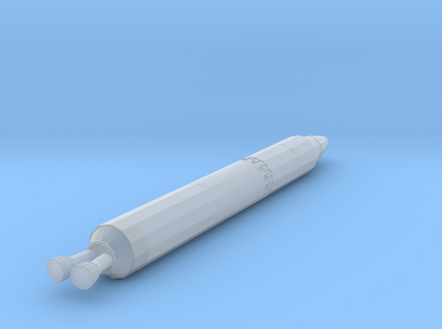 Miniature Titan II Nuclear Deterrent Missile - 10c in Smooth Fine Detail Plastic