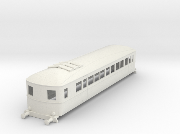 o-76-gnri-railcar-b in White Natural Versatile Plastic