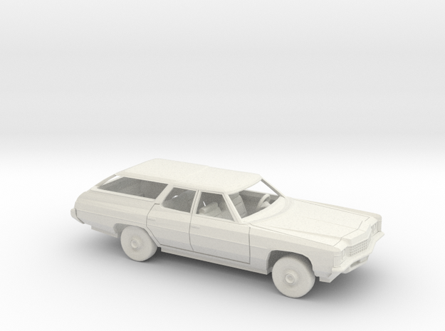 1/25 1971 Chevrolet Impala Station Wagon Kit in White Natural Versatile Plastic
