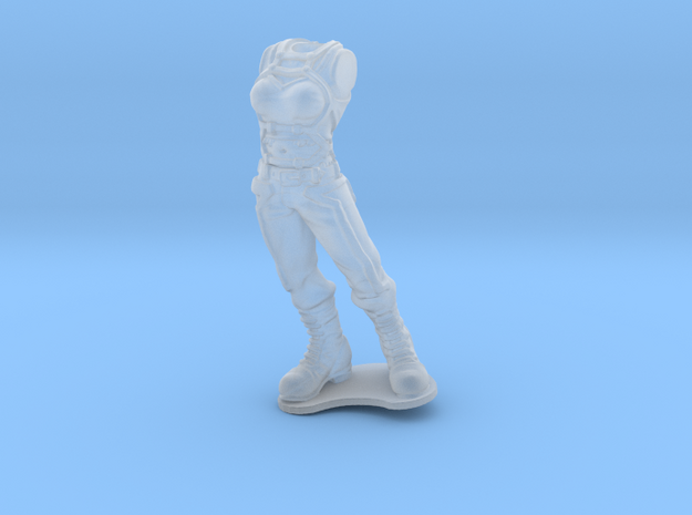 Anthropomorphic female light armor 1(HSD miniature in Smooth Fine Detail Plastic
