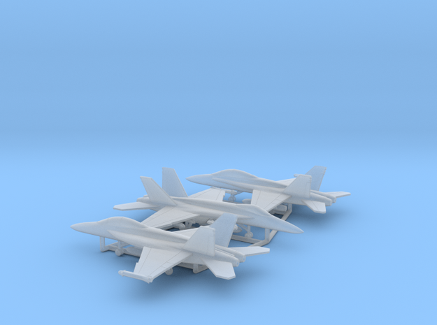 1/400 US Fighters pack 4 in Smooth Fine Detail Plastic