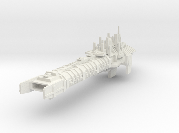 Imperial Legion Concept - Battlebarge  in White Natural Versatile Plastic