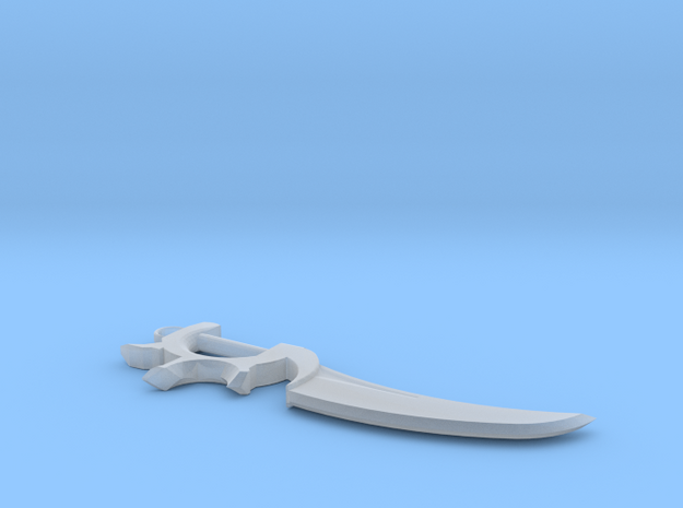 Miniature Rengar Knife - LOL - 10cm in Smooth Fine Detail Plastic