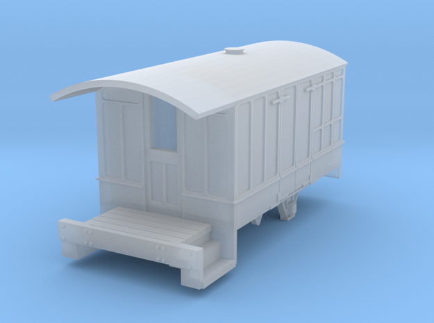 0-148fs-cavan-leitrim-4w-passenger-brakevan-body in Smooth Fine Detail Plastic