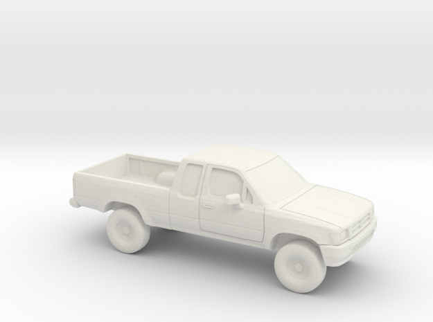 1/43 1988-97 Toyota Hilux in White Natural Versatile Plastic
