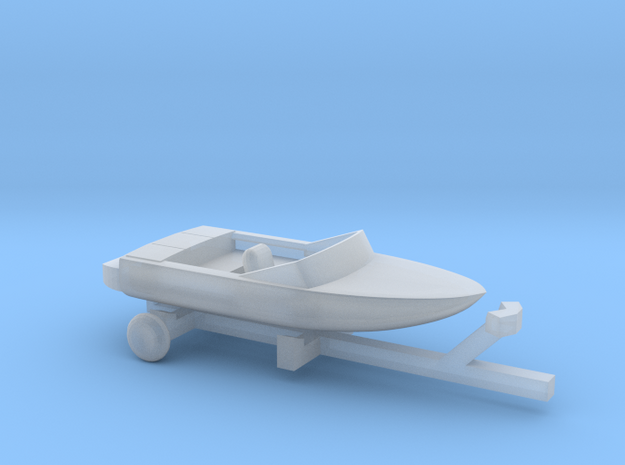 Pleasure Boat - 1:120scale in Smooth Fine Detail Plastic