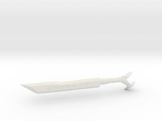 Cultist Blade in White Natural Versatile Plastic