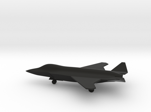McDonnell Douglas/Northrop/BAE JSF w/Landing Gear in Black Natural Versatile Plastic: 1:200