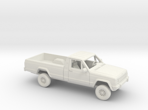 1-72 1984-96 4wheel Drive Pickup Kit in White Natural Versatile Plastic