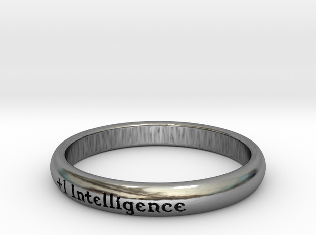 Ring of Intelligence in Antique Silver: 5 / 49