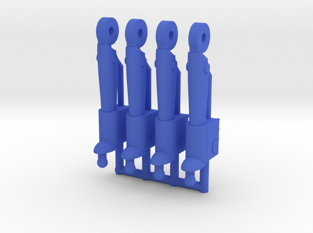 Centaurus Lower Legs in Blue Processed Versatile Plastic