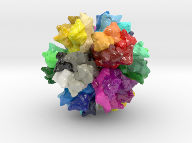 Model for ADDomer™ Protein in Glossy Full Color Sandstone
