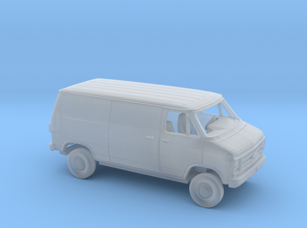 1/87 1979-83 Chevy G Closed Sliding SideSplit Rear in Smooth Fine Detail Plastic