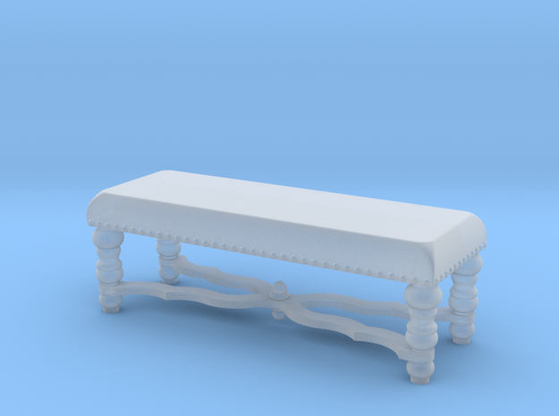 1:48 Nob Hill Bench in Smooth Fine Detail Plastic