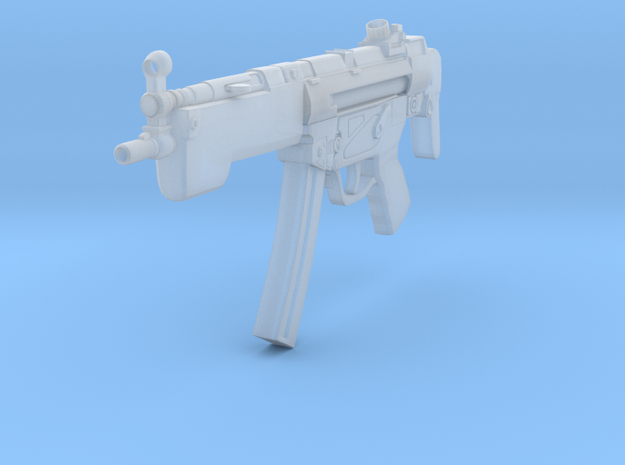  MP-5A3 in Smooth Fine Detail Plastic: Small