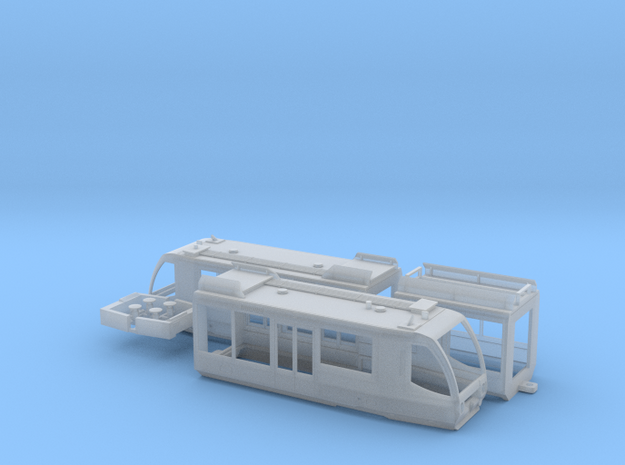 Rurtalbahn Regiosprinter in Smooth Fine Detail Plastic: 1:120 - TT