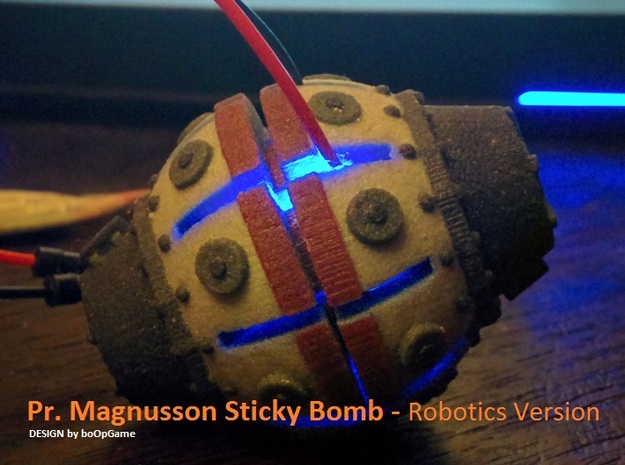 Half-Life Pr Magnusson Device #1 Robotics Version in Natural Full Color Sandstone