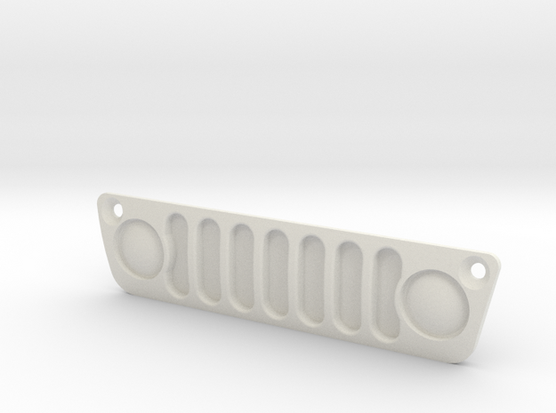 Axial Capra Jeep Grille in White Natural Versatile Plastic