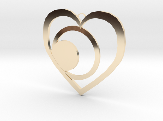 Valentine's Day Ornaments in 14K Yellow Gold