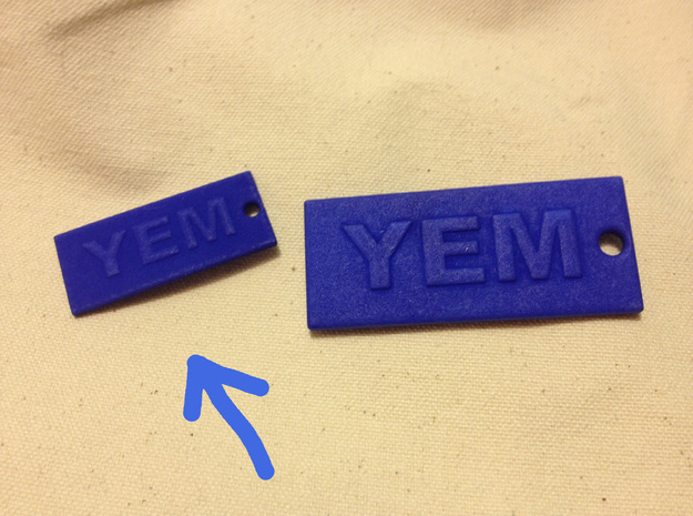 YEM2001 in Blue Processed Versatile Plastic