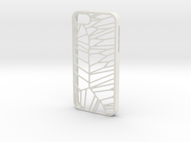 IPhone 5/5s Shard Case in White Natural Versatile Plastic