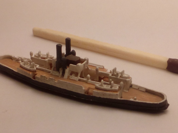 Trainferry D/F Helsingborg (1902) in Smoothest Fine Detail Plastic: 1:1250