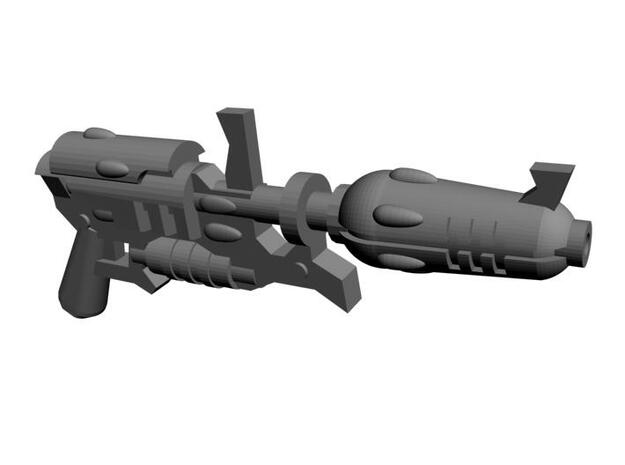 Space Elf blaster x26 in Smoothest Fine Detail Plastic