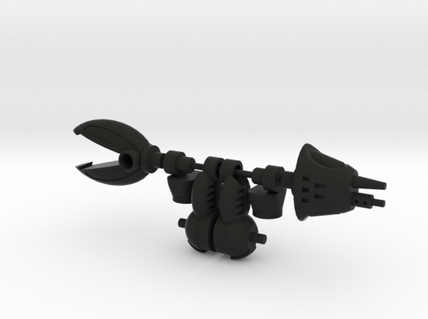 Crank Gouge Articulated Arms in Black Natural Versatile Plastic