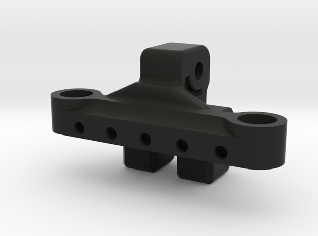 Upper Link Riser truss add-on for Axial AR60  in Black Natural Versatile Plastic