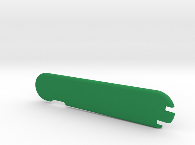 91mm Victorinox pick 'n tweez scale 1 in Green Processed Versatile Plastic
