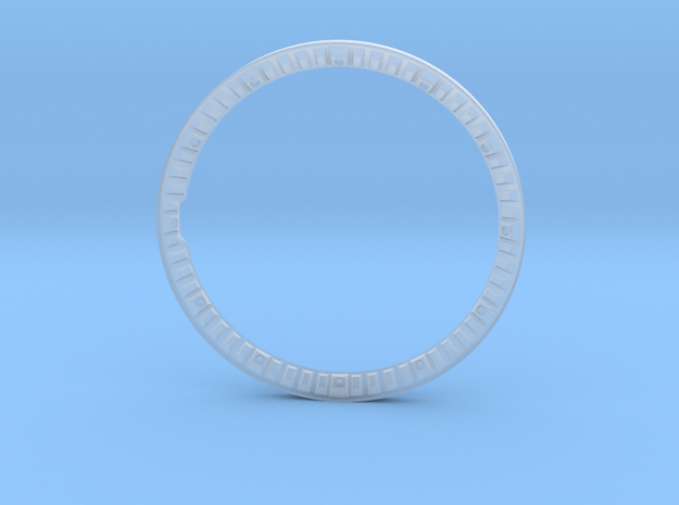 *Proto: Seiko SKX-013 Chapter ring v3 in Smooth Fine Detail Plastic