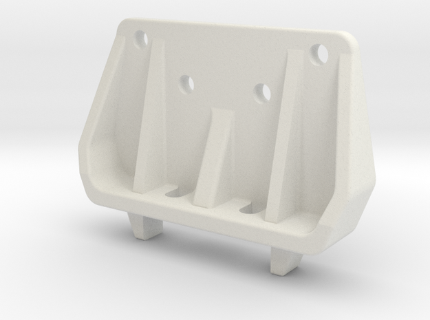 Tamiya DB / DS211x shocktower for CFK rear damper  in White Natural Versatile Plastic
