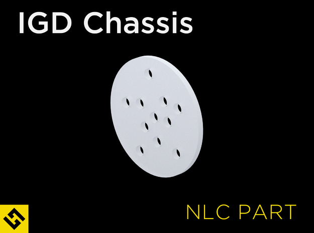 IGD Chassis - NPXL Led Cover in Smooth Fine Detail Plastic