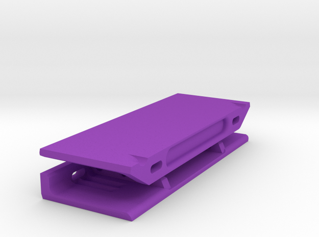 Short Slider Tree in Purple Processed Versatile Plastic