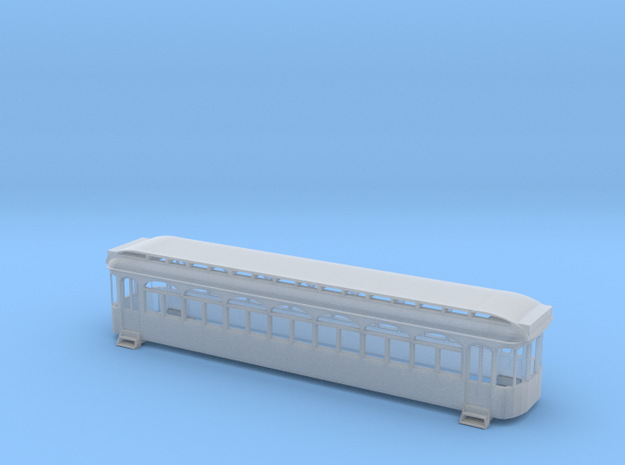 Pacific Electric 450 class trolley in Smooth Fine Detail Plastic